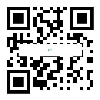 Przykładowy kod QR App Store